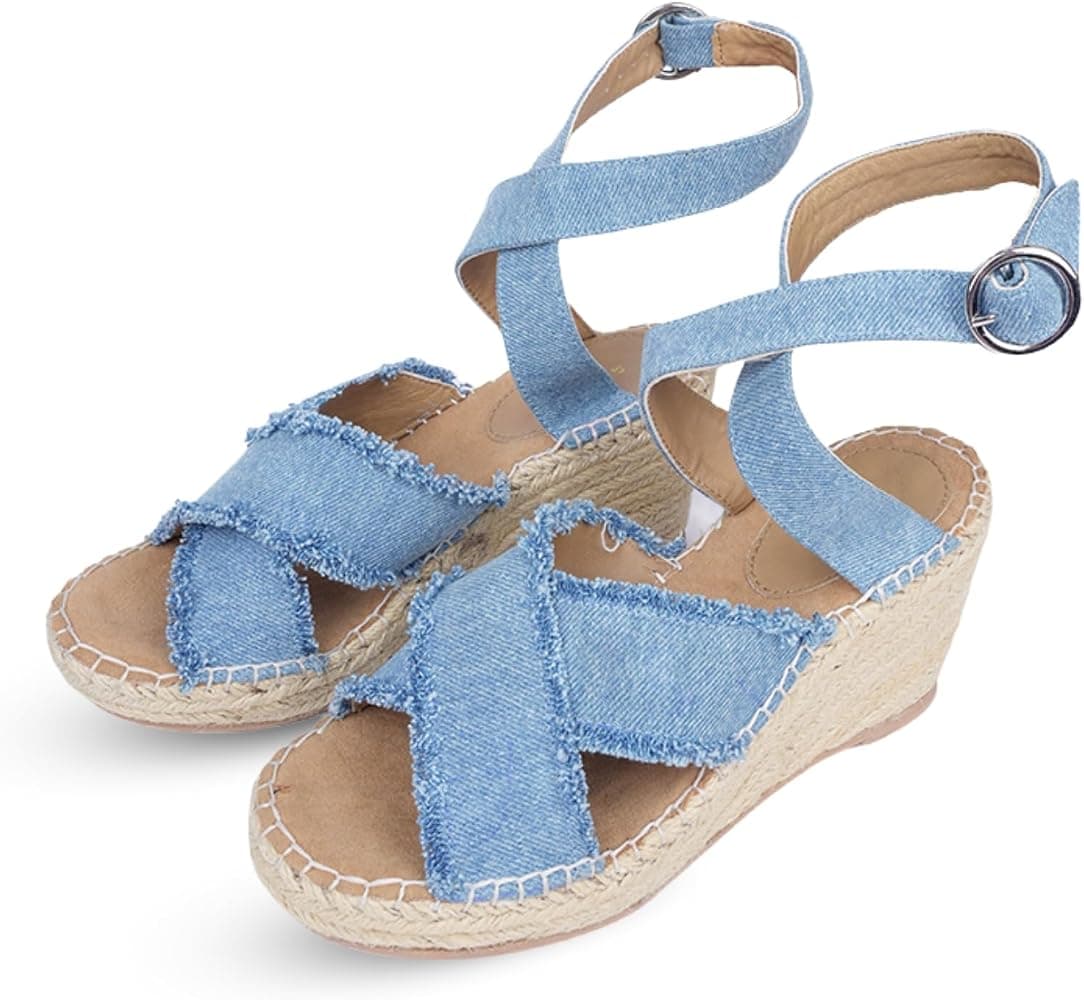 Casual Denim Slip-Ons